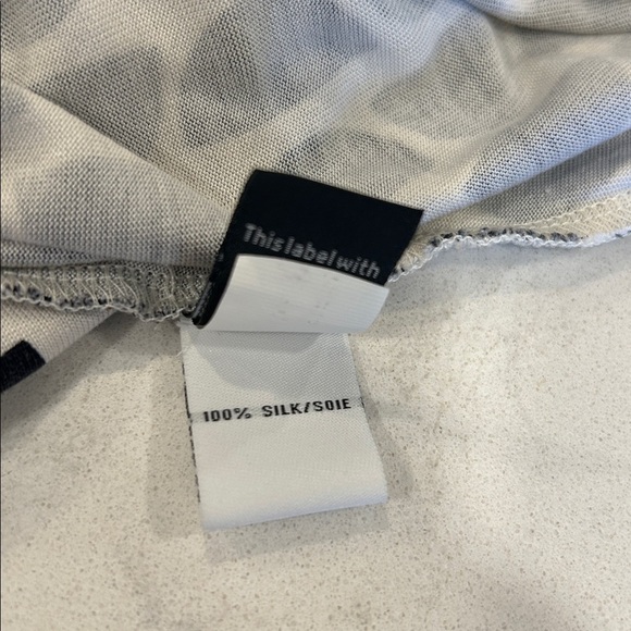 DVF | Black White Wrap Dress New Julian Two Long Sleeve 100% Silk Jersey - Picture 15 of 16